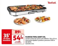 Auchan Hypermarché Plancha Tefal Giant Xxl Offres et Promotions