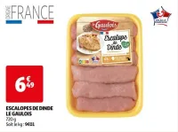 Auchan Hypermarché Escalopes De Dinde Le Gaulois Offres et Promotions