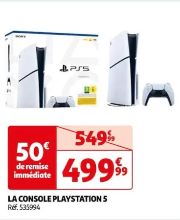 Auchan Hypermarché La Console Playstation 5 Offres et Promotions