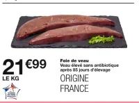 Monoprix Foie de veau Offres et Promotions