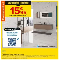 Castorama Carrelage sol et mur Almafi 60 x 60 cm Offres et Promotions