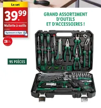 Lidl PARKSIDE Mallette à outils Offres et Promotions