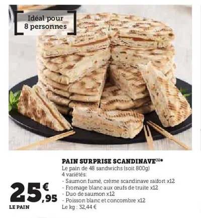 Hyper U PAIN SURPRISE SCANDINAVE(1) Offres et Promotions