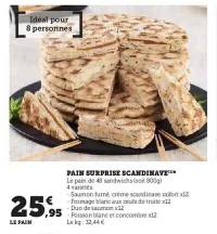 Hyper U PAIN SURPRISE SCANDINAVE(1) Offres et Promotions