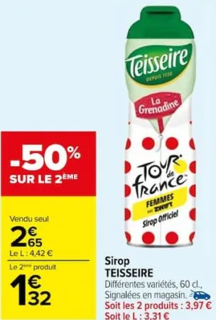 Carrefour Market Sirop Offres et Promotions