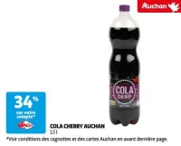 Auchan Hypermarché Cola Cherry Auchan Offres et Promotions