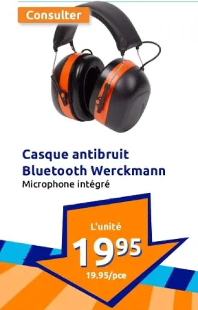 Action Casque antibruit Bluetooth Offres et Promotions