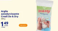 Action Argile autodurcissante Offres et Promotions