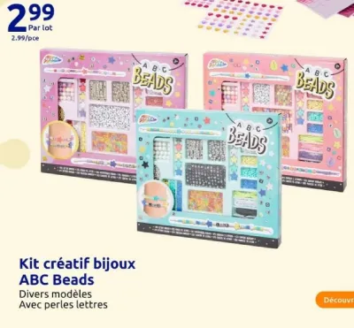 Action Kit créatif bijoux Offres et Promotions