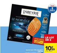 Carrefour Saumon fumé "Offre Spéciale" Offres et Promotions