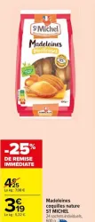 Carrefour Market Madeleines coquilles nature Offres et Promotions