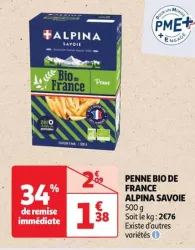 Auchan Hypermarché Penne Bio De France Alpina Savoie Offres et Promotions