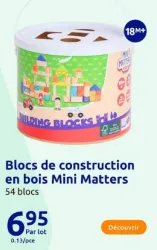 Action Blocs de construction en bois Offres et Promotions