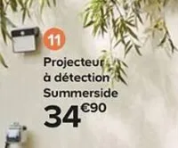 Castorama Projecteur à détection summerside Offres et Promotions