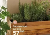 Castorama Carré potager sur pied Offres et Promotions