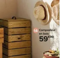 Castorama Composteur en bois Offres et Promotions