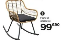 Castorama Fauteuil à bascule Offres et Promotions