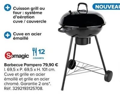 Castorama Barbecue au charbon Offres et Promotions