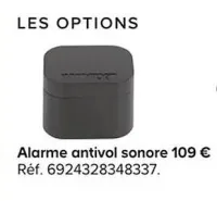 Castorama Alarme antivol sonore Offres et Promotions