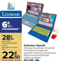 Carrefour Ordinateur Éducatif Offres et Promotions