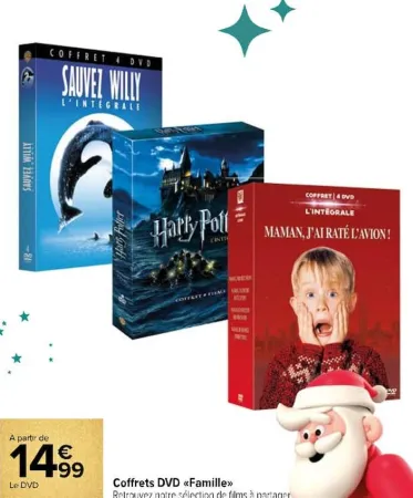 Carrefour Coffrets DVD "Famille" Offres et Promotions