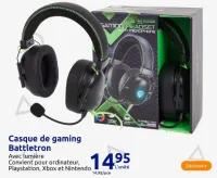 Action Casque de gaming Offres et Promotions