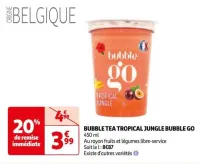 Auchan Hypermarché Bubble Tea Tropical Jungle Bubble Go Offres et Promotions