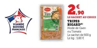 U Express BIGARD Tripes 500 g Offres et Promotions