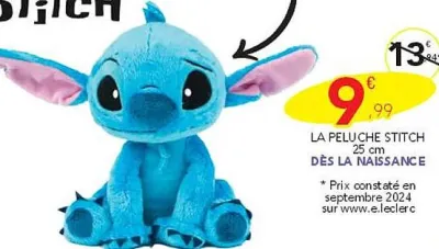 Stokomani Disney Stitch La peluche Stitch Offres et Promotions