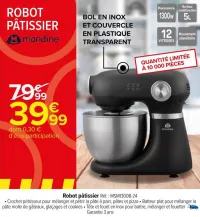 Carrefour Robot pâtissier Offres et Promotions