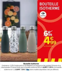 Carrefour Bouteille Isotherme Offres et Promotions