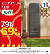 Carrefour Récupérateur à eau Offres et Promotions