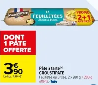 Carrefour Pâte à tarte Offres et Promotions