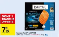 Carrefour Saumon fumé Offres et Promotions