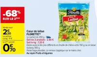 Carrefour Cœur de laitue FLORETTE Offres et Promotions