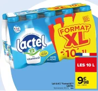 Carrefour Lait U.H.T. "Format XL" Offres et Promotions