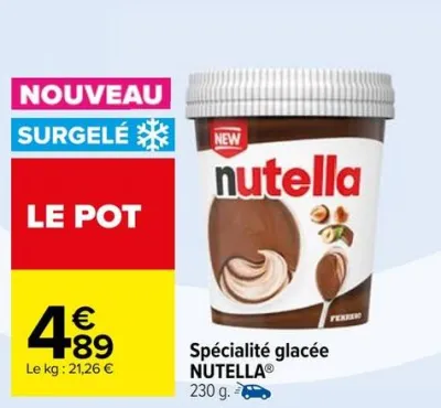 Carrefour Spécialité glacée Offres et Promotions