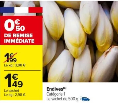 Carrefour Endives Offres et Promotions