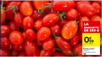 Carrefour Tomate cerise Offres et Promotions