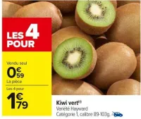 Carrefour Kiwi vert Offres et Promotions