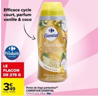 Carrefour Perles de linge parfumées Offres et Promotions