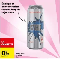 Carrefour Energy drink Offres et Promotions