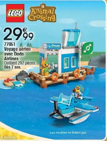 Cora LEGO Voyage aérien avec Dodo Airlines Offres et Promotions