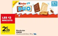 Carrefour Biscuits duo Offres et Promotions