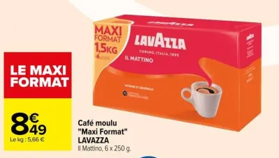Carrefour Café moulu "Maxi Format" Offres et Promotions
