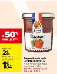 Carrefour Préparation de fruits Offres et Promotions