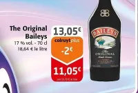 Colruyt Baileys The Original Baileys Offres et Promotions