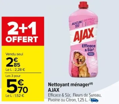 Carrefour Nettoyant ménager Offres et Promotions
