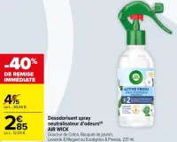 Carrefour Désodorisant spray neutralisateur d'odeurs Offres et Promotions