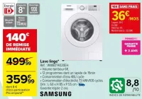 Carrefour Lave linge* Offres et Promotions